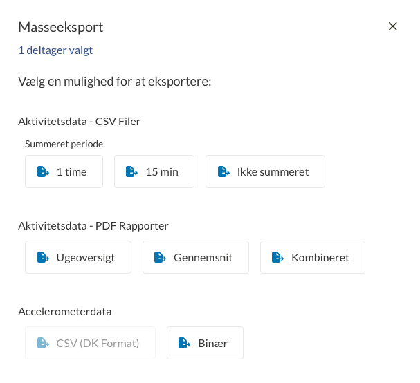 Valg af filformat
