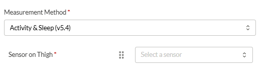 Skærmbillede: sensorinformation